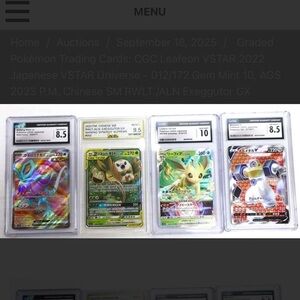 HP Pokémon Card with Multicolor Design